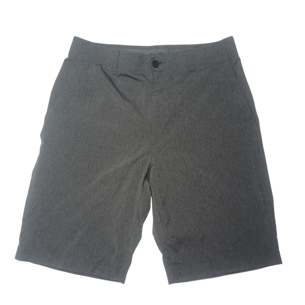 Nicklaus Golf Shorts Mens 30 Grey Heathered Stretch Performance Activewear